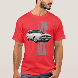 Camiseta Plymouth Hemi Cuda Classic American Muscle s Vinta