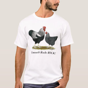 Camiseta Plymouth Rock: Pares escritos prata