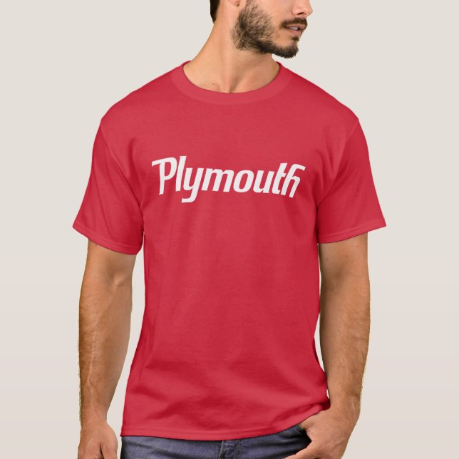 Camiseta Plymouth White (Frente)