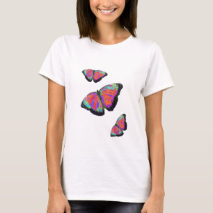 Camiseta PN 18 Borboleta Colorida