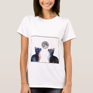 Camiseta PN 38 Gatos Vejam a Lua