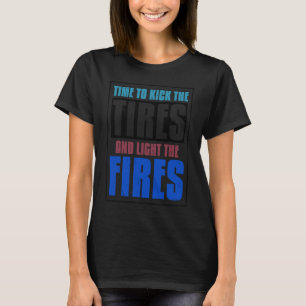 Camiseta Pneus De Chuva legal E Pneus Leves Rosquinhas S