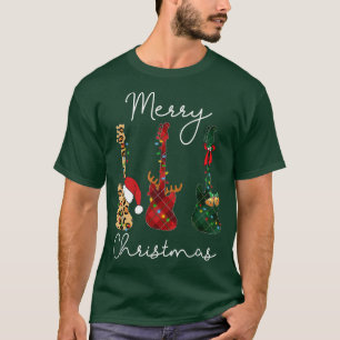 Camiseta Png De Violão De Natal Feliz
