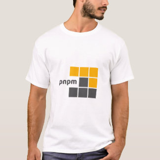 Camiseta PNPM - Gerenciador de Pacotes Eficiente em Espaço