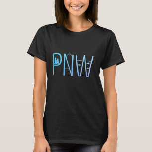 Camiseta PNW Pacific Northwest Oregon Washington Nature Out