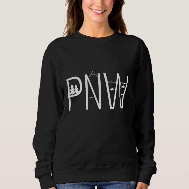 Camiseta PNW Pacific Northwest Oregon Washington Nature Out (Frente)