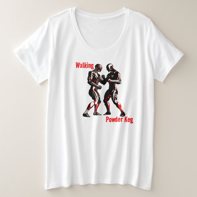 Camiseta Pó Andando Keg (Frente do Design)