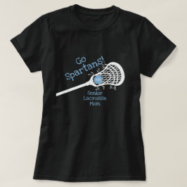 Camiseta Pó Blue Go Team Lacrosse Mãe