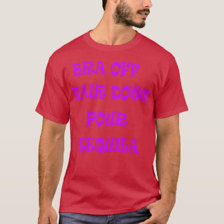 Camiseta Pó de Cabelo para Baixo Tequila 2