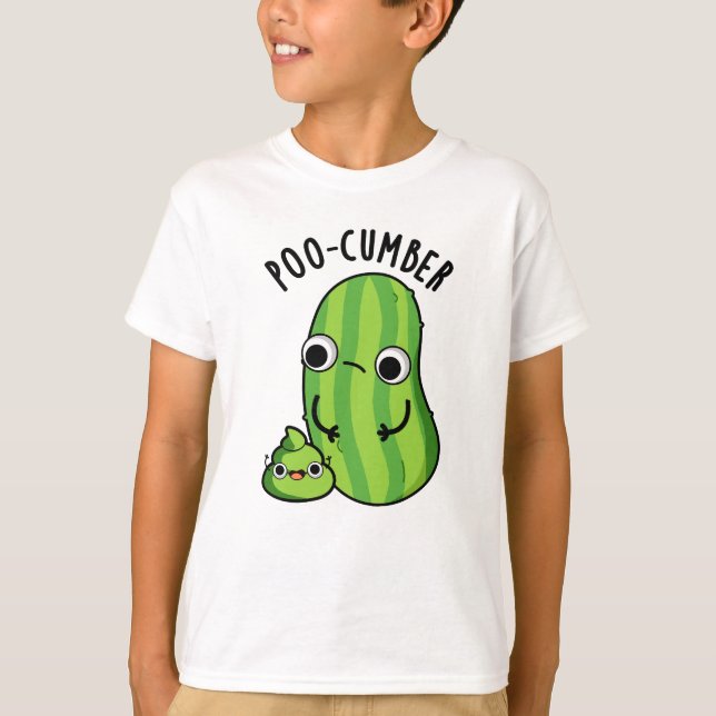 Camiseta Pó de pepino sossegado (Frente)