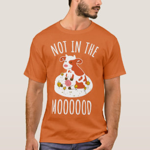 Camiseta Pó De Vaca Farmário De Bovinos Não Na Madeira C