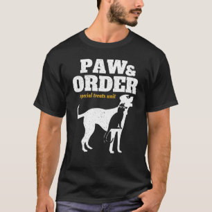 Camiseta Pó E Ordenar Unidade Felina Especial Pets Cão Gato