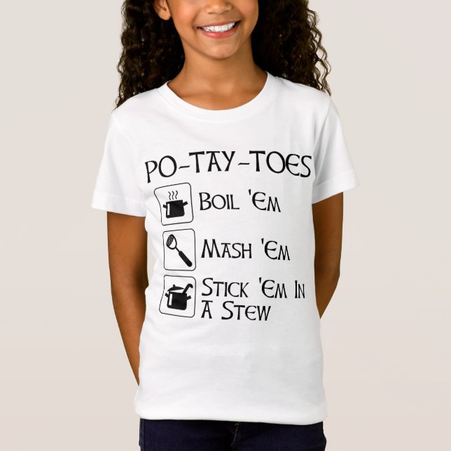 Camiseta Po-Tay-Toes (Frente)