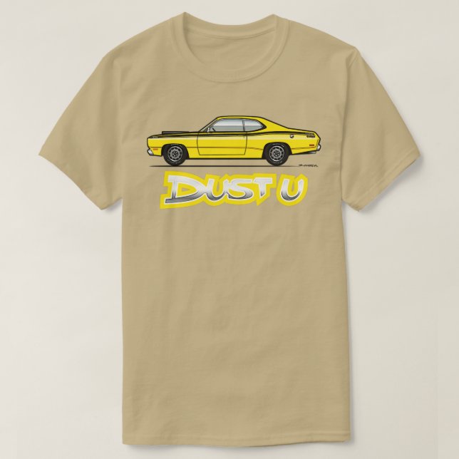 Camiseta Pó U Amarelo (Frente do Design)