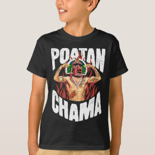 Camiseta Poatan Chama Fã de Mma Jjb Boxe Muay Thai Kickboxi