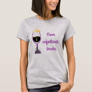 Camiseta Pobres Bebados Infelizes - Clube de Bebendo de Men