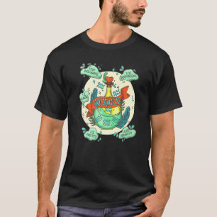 Camiseta Poção Aquária Com Ingredientes Astrolo Magnético