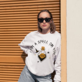 Camiseta poção bruxa, eu coloquei um feitiço de Mulheres Mo