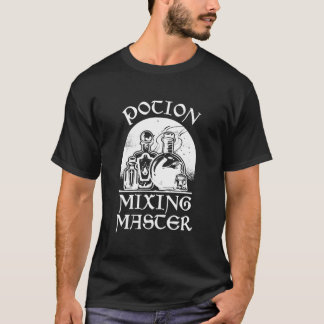 Camiseta Poção de Bruxas Misturando Mestre Barkeeper Wicca 