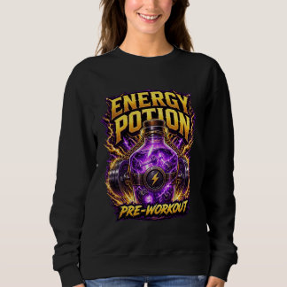 Camiseta Poção de Energia Pré-Treino de Jogos de Fitness Gr