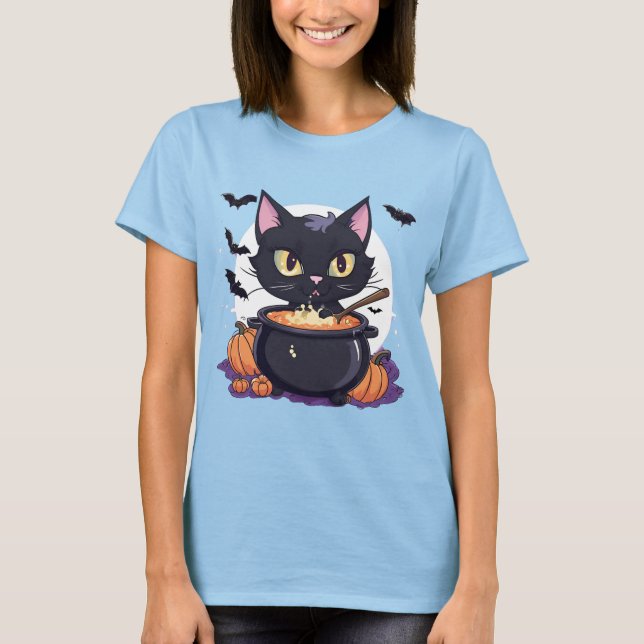 Camiseta Poção de Gato Testemunha (Frente)