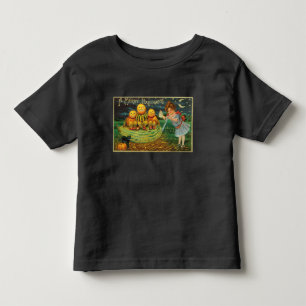 Camiseta Poção de Jovem Feiticeira: Homens de Abóbora em Al