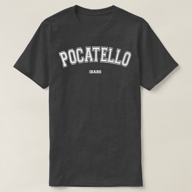 Camiseta Pocatello Idaho  (Frente do Design)
