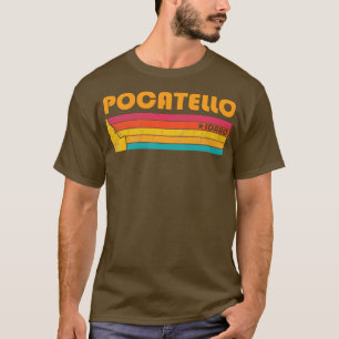 Camiseta Pocatello Idaho Vintage desapontou Souvenir