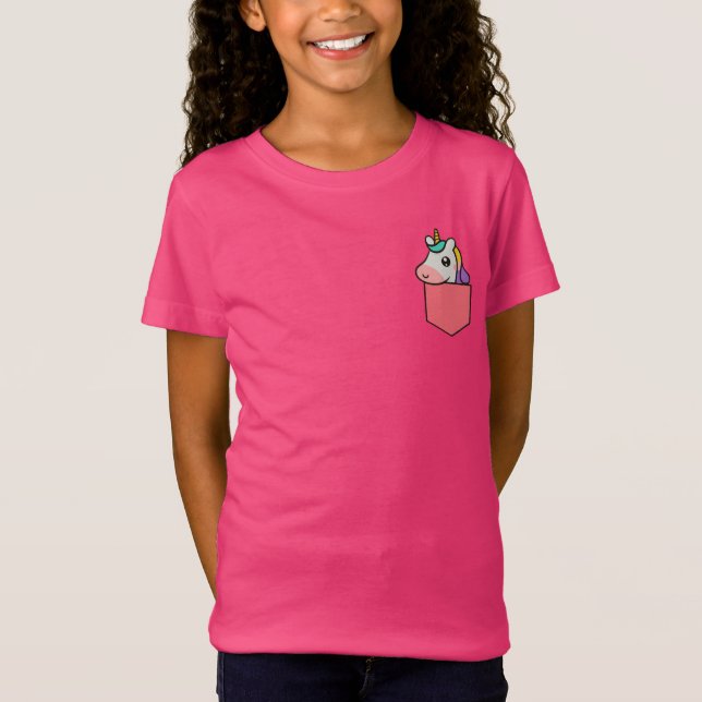 Camiseta Poche licorne  (Frente)
