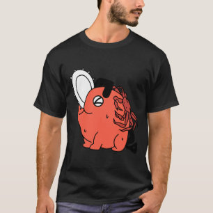 Camiseta Pochita Fish Skin Chainsaw Man Fan Art