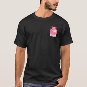 Camiseta Pocket Animal Mexicano Amphibder Salamander Axolot