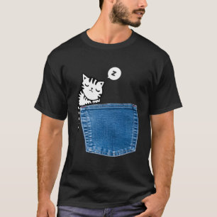 Camiseta Pocket Cat