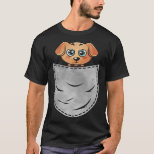 Camiseta Pocket Dog Animal Na Sua Bolsa Labrador