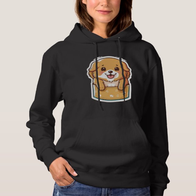 Camiseta Pocket Dog Golden Retriever Dog in your Pocket (Frente)