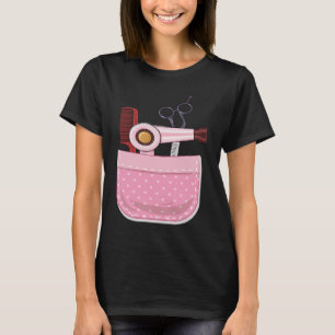 Camiseta Pocket Hair Blower Comb Scissstyle Barber H