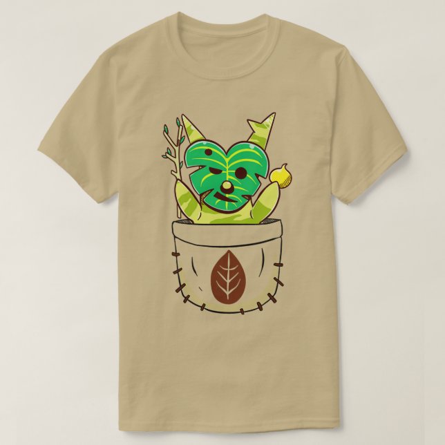 Camiseta Pocket Korok (Frente do Design)