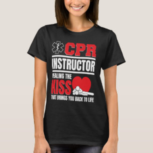 Camiseta Pocket Mask Manikin CPR Barreira de Boca CPR Inst
