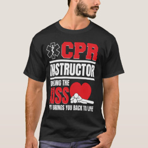 Camiseta Pocket Mask Manikin CPR Barreira de Boca CPR Inst