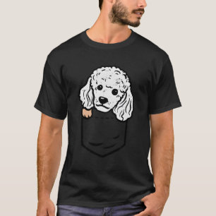 Camiseta Pocket Mini Toy Poodle Cute Animal Pet Dog Lover O