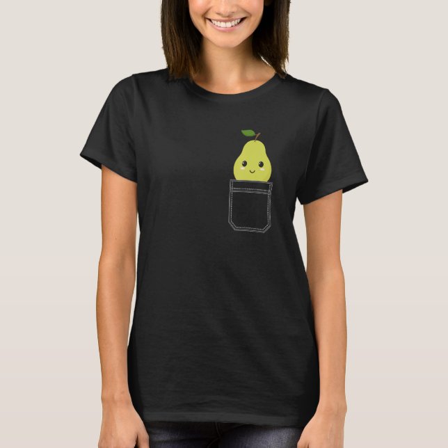 Camiseta Pocket Pear Out Cuz (Frente)