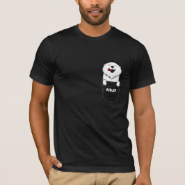 Camiseta Pocket Pomeranian - cachorro fofo