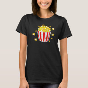 Camiseta Pocket Popcorn Pop Corn Eater Graphic