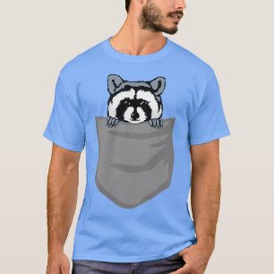 Camiseta Pocket Raccoon para um guaxinim engraçado no seu b
