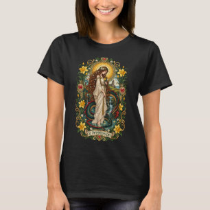 Camiseta Poço de St. Dwynwen Amor e Legenda Galesa