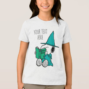 Camiseta Poções Mágicas do Snoopy Peanuts Halloween