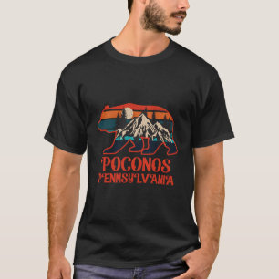 Camiseta Poconos Mounains Pensilvânia Pa Bear Hiking Suns