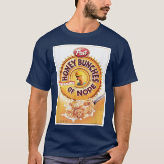 Camiseta Poços de Mel de Nope Cereal Engraçado T