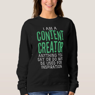 Camiseta Pod do Vlogger do Influencer do Content Creator