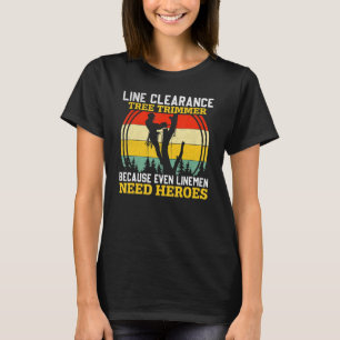 Camiseta Podador de Árvores de Linha de Serviço Arborista C