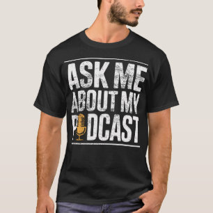 Camiseta Podcast Divertido